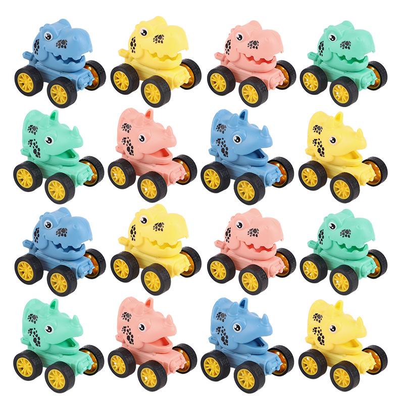 

12Pcs Cartoon Dinosaur Returning Car Toy for Kids Boy Girl Birthday Party Favors Pinata Fillers Christmas Gift Classroom Rewards