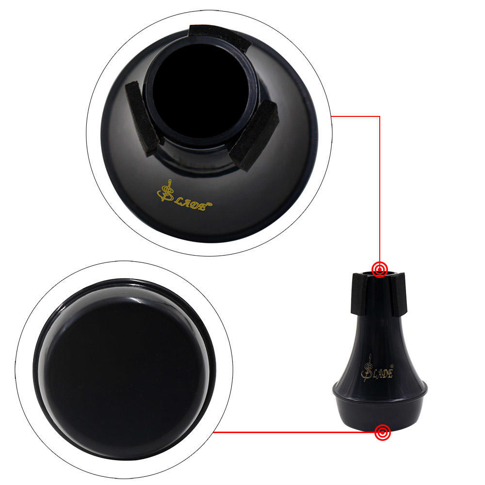 Tromba da Pratica Leggera Dritta Sordina Sourdine Materiale ABS