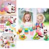 New Diy Cartoon Colorful Clay Cute Cow Noodle Maker Children's Playset For Creative Fun