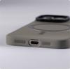 Luxury Alloy Lens Holder Slim Magnetic Hard Case For iPhone 16 15 Pro Max 14 13 For Magsafe Wireless Charge Solid Color Cover