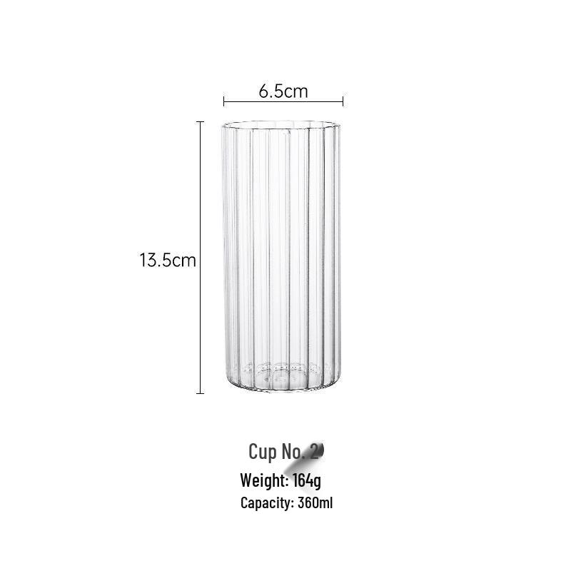 Extra Tall Japanese Highball Cocktail Glass for Long Drinks