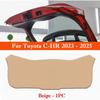 For Toyota C-HR IZOA Car Trunk Door Anti Kick Pad Tailgate Anti-Scratch Protective Mat Sticker Cargo Liner Interior Accessories