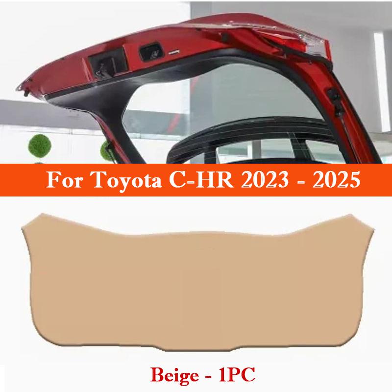 For Toyota C-HR IZOA Car Trunk Door Anti Kick Pad Tailgate Anti-Scratch Protective Mat Sticker Cargo Liner Interior Accessories