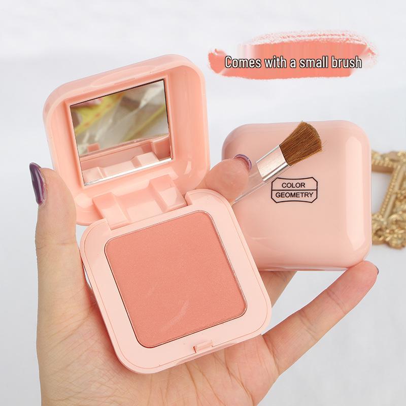 Lameila Rouge Élégant: Fard à joues authentique Nude Sun-Kissed - Orange naturel pour étudiants