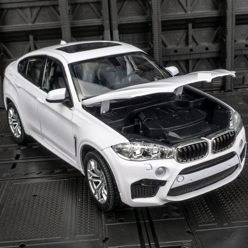 Simulation X6M Sedan SUV Off-road Vehicle Model Metal Toy Car Alloy Car Model Ornaments Collection