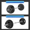 Electroplated Carbon Steel Curl Barbell Bar