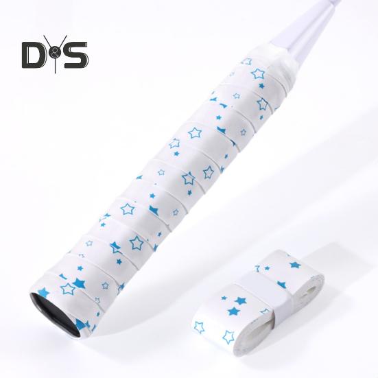 Tennis Racket Grip Tape Precut Dry Feel Tennis Overgrip Tape Sweat Absorbent Racquet Wrap Tape for Tennis Pickleball Badminton