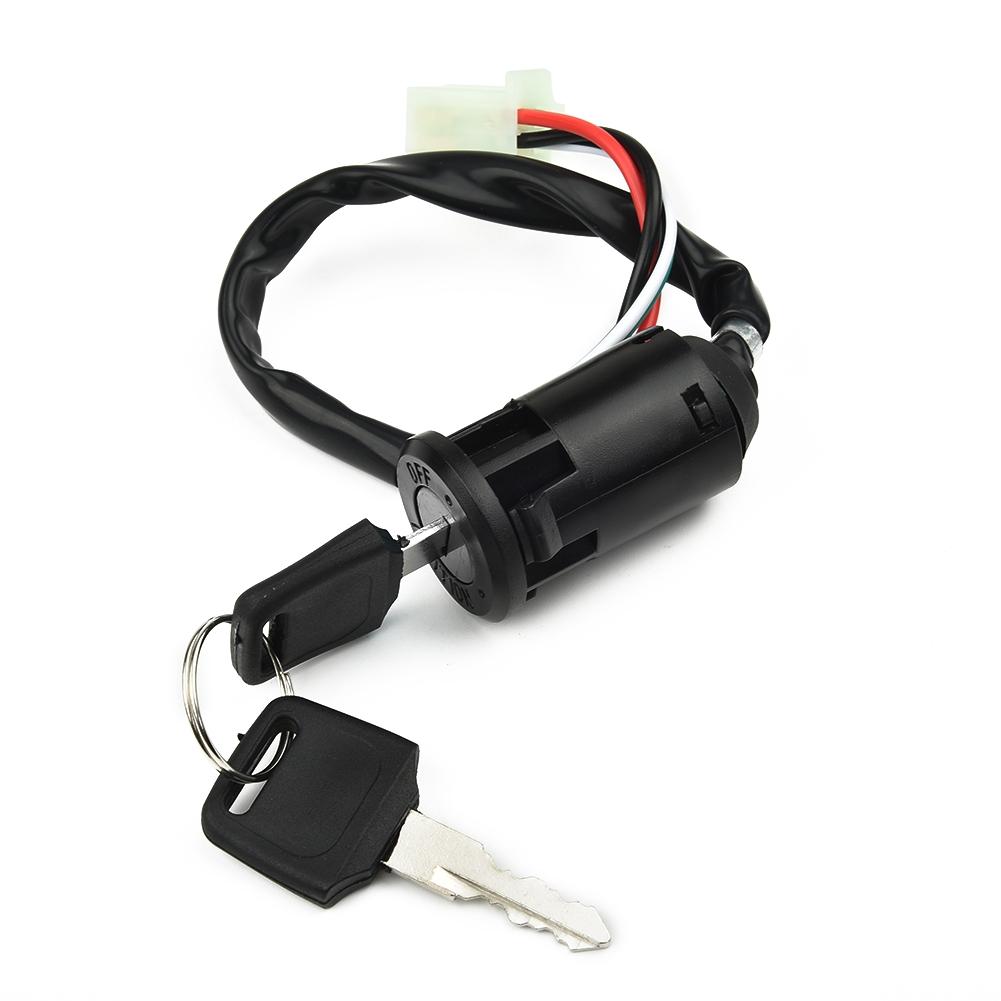 Versatile Motorcycle Ignition Switch 2 Position On Off with 4 Way Connector