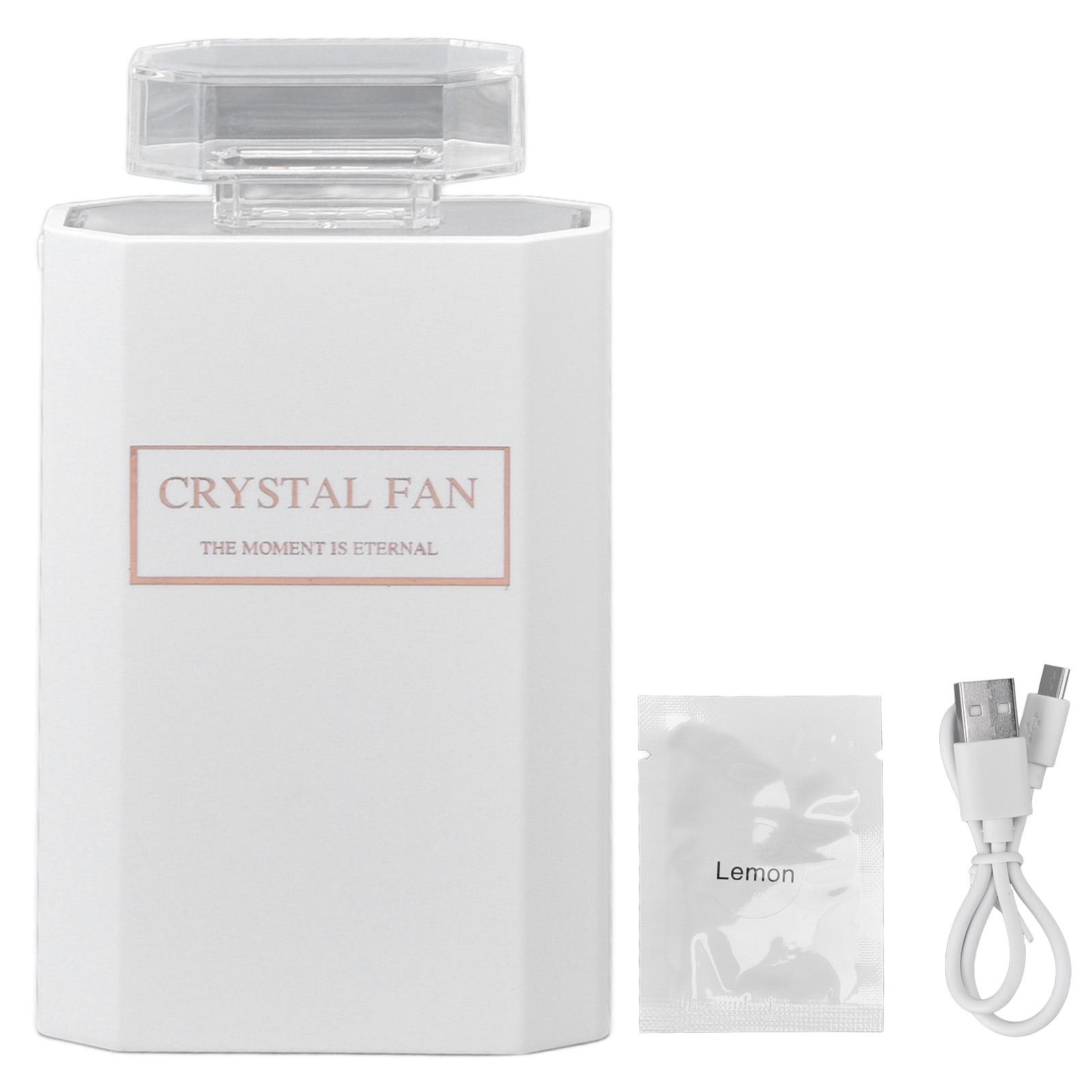 

Handheld Fan 3 Speed Ladies Small Fan USB 1200mAh Battery Rechargeable Handheld Portable Pull Out чорний