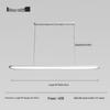 Nordic Style Smart Dimmable LED Dining Pendant Light