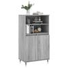 VidaXL Highboard Sonoma Grey 60x36x110 Cm Engineered Wood 831482