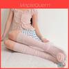 Spring Summer Colorful Fishnet Socks With Lace Trim For Teen Girls Casual Wear
