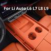For Li Auto L6 L7 L8 L9 2022-2026 Center Console Storage Box Under Screen Organizer Tray Interior Accessories