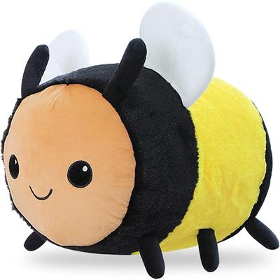 Bee Plush Toy, Super Soft Bee Plush Doll Toy, Cartoon Flying Bee Ladybird Stuffed Insect Animal Cushion, Soft Toy for Girls, Boys and Babies