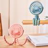 Portable Fan 3 Speeds Clip on Fan with Night Light Small Hand Fan Rechargeable for Stroller Car Seat Treadmill Camping