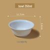 ZISIZ Disposable Rice Husk Bowl & Cutlery Set