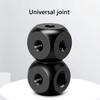 Aluminum Mounting Block 1/4 3/8 Screw Hole Adapter Block Mount Block Bracket for Microphone Tripod Accessories