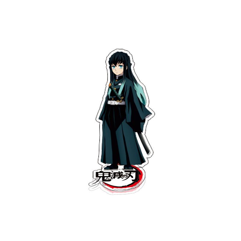 Demon Slayer Kimetsu No Yaiba Infinity Castle Acrylic Standee Kanroji Mitsuri Tokitou Muichirou Action Figure Model Toys