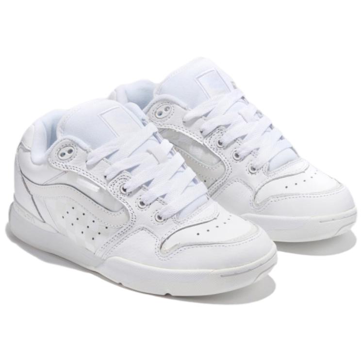 Vans Rowley XLT Leather Suede Comfortable Casual Low-Top Skate Shoes Unisex Sneaker White VN000CTMC131