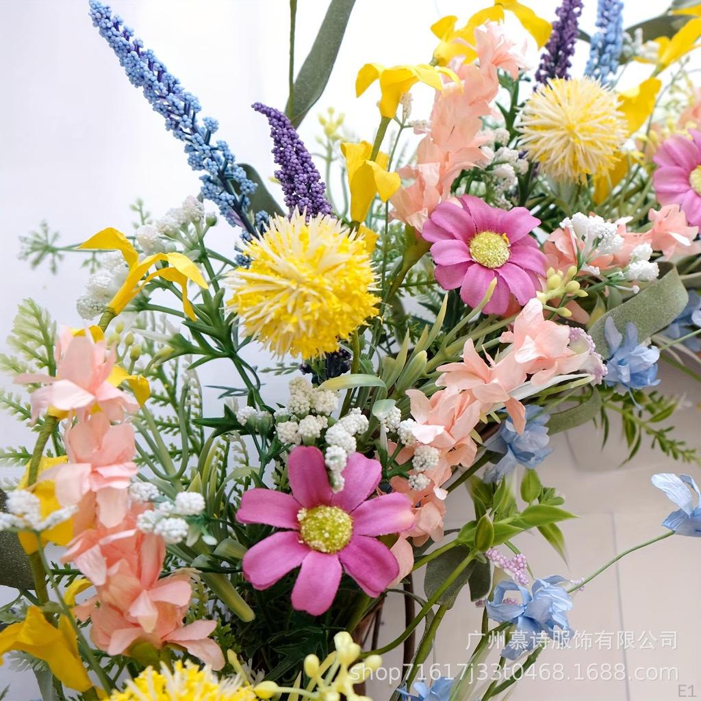 Colorful Flower Wreath Centerpieces Flowers for Wedding Decor