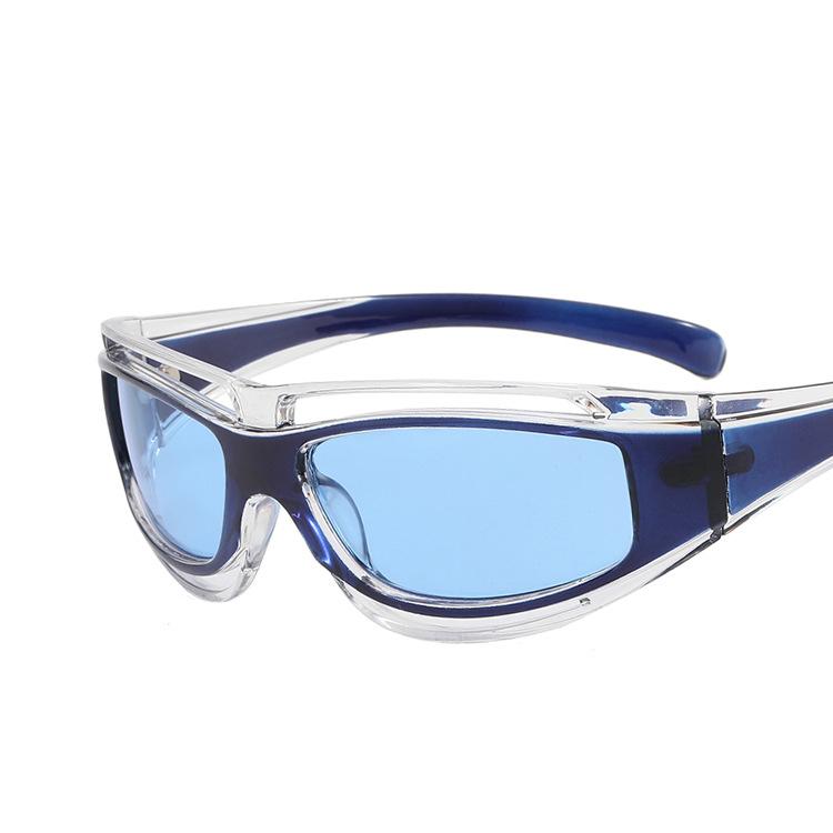 Ochelari de soare pentru femei, protecție solară, protecție UV, fashion punk, tehnologie futuristă și ochelari de soare pentru bărbați