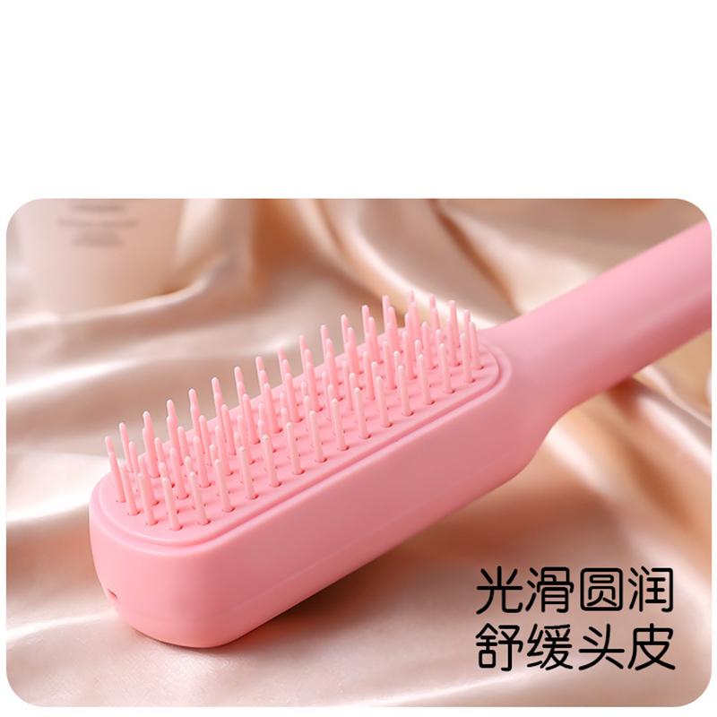 Massagekamm, Anti-Tangle-Kamm für statisches Haar, verheddert nicht und reinigt das Haar schnell, massiert die Kopfhaut, löst Knoten und macht das Haar wieder glatt, Friseurbürste