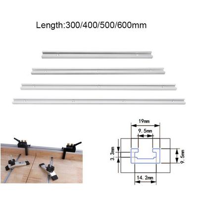 Ράγα με εγκοπή T 300-600mm από κράμα αλουμινίου για ξυλουργικά αξεσουάρ