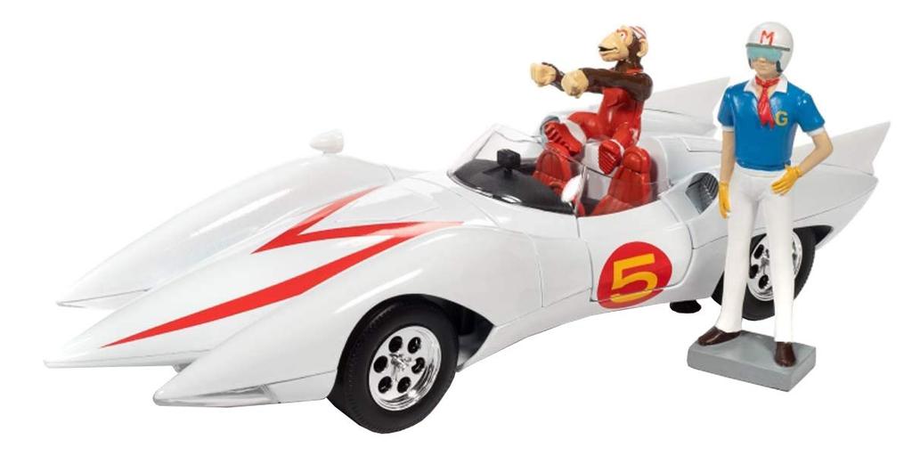 American Muscle Scale Speed Racer Mach 5 Finished Model AWSS124 1/18