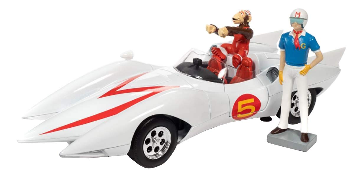 

American Muscle Speed Racer Mach 5 Speed Racer Finished Product AWSS124 1/18 білий
