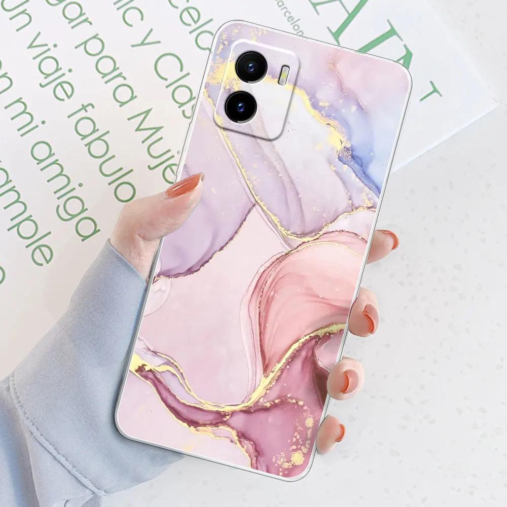 For Vivo Y15S Vivo Y15A Y15 Case Cover Vivo Y10 Y01 Clear Soft Silicone Phone Case Funda For VivoY02 Y02A Y02T iQOO U5x Coque Vivo Y10