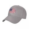 Baseball Cap USA American Flag Cool United States Fans Wild Sun Shade Peaked Adjustable Outdoor Caps for Unisex Women