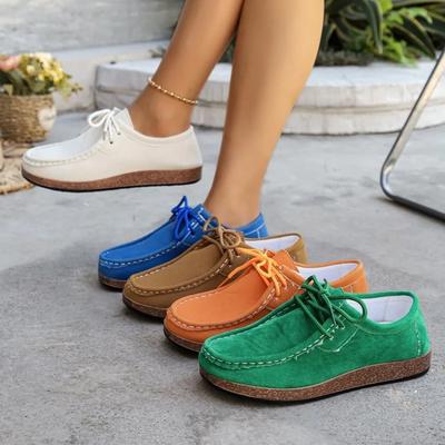 2026 Plus Size Women Shoes Comfortable New Casual Soft Sole Sneakers Women Trend Anti-Slip Flat Rubber Loafers Zapatos De Mujer