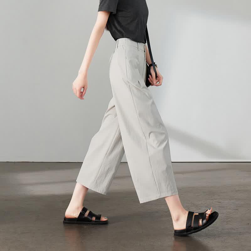 SOFSIL Women's High-Waist Casual Harem Pants