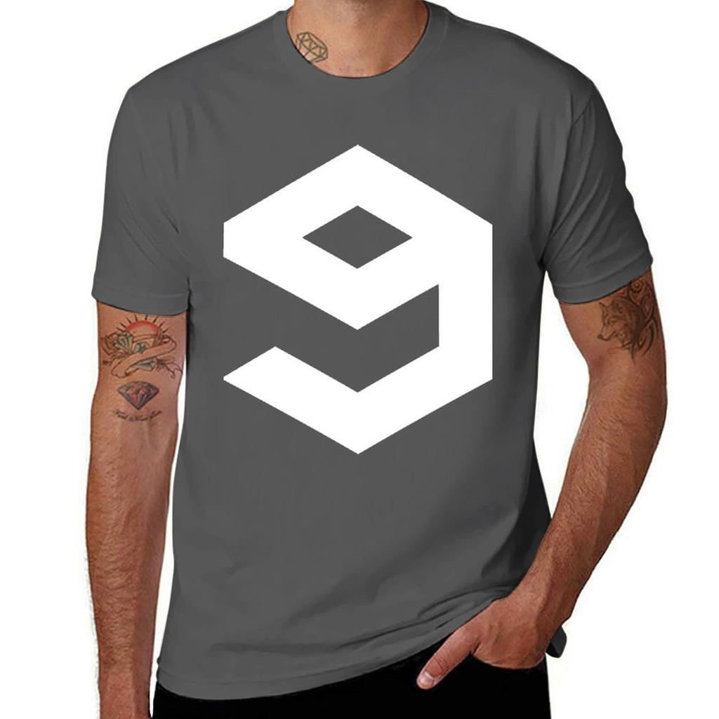 9gag Logo Classic Tshirt Comfortable Workout Short Sleeve Shirt