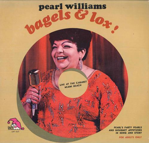 

LP Record PEARL WILLIAMS - Bagels & Lox A127 Laff Records US Comedy & Spoken Word