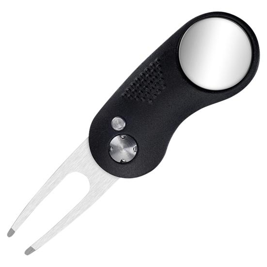 Widelec do dołków golfowych Wysokoprecyzyjny Składany Mini Narzędzie do Naprawy Dołków na Zewnątrz