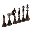 Mosazné šachové figurky mince pěšci šachové figurky - Měděné kovové šachové figurky