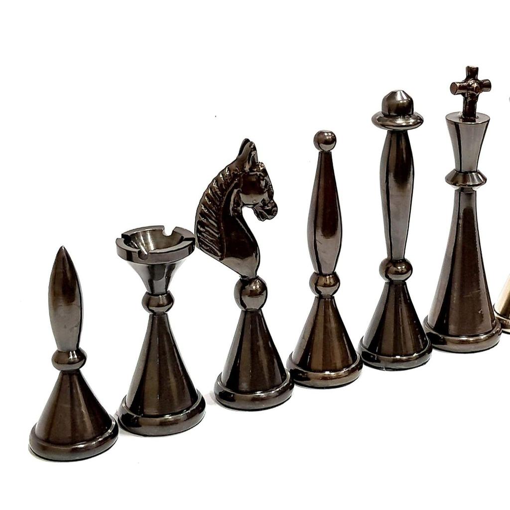 Brass Chess Pieces Coins Pawns Chessmen - Copper Metal Chess Pieces