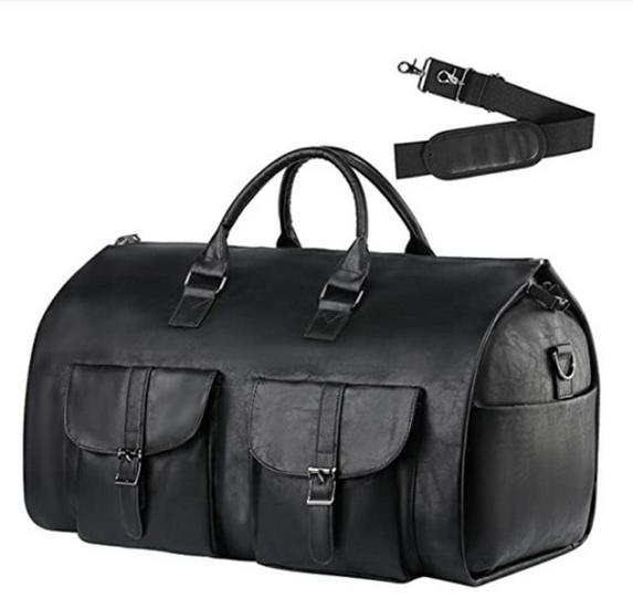 

Convertible Folding Travel Bag: Multi-functional Hand-held Overnight Bag for Men and Women, Ideal for Clothing and Outdoor Fitness. No specific size чёрный