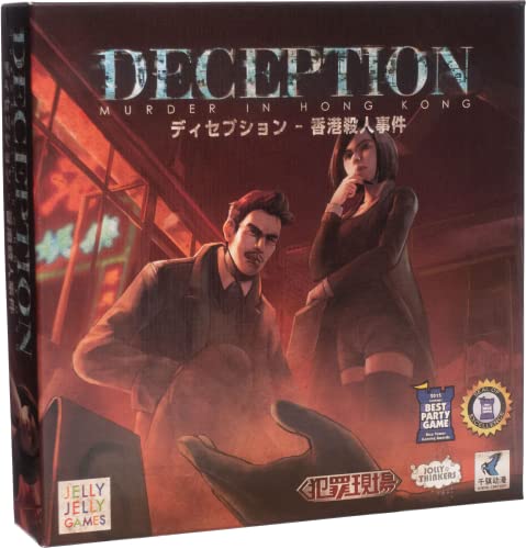 JELLYJELLYGAMES Deception Japanese Version Board Game for 4~10 Players
