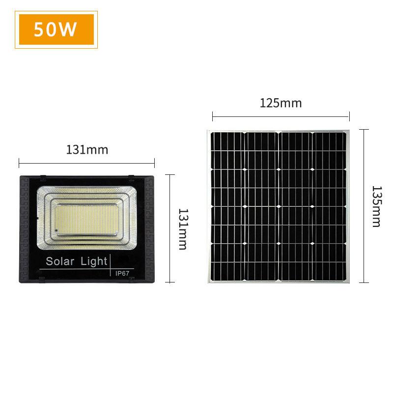 New Solar Light Outdoor Lighting 30W-500W Garden Light Indoor and Outdoor Super Bright Extra High Power Solar Floodlight