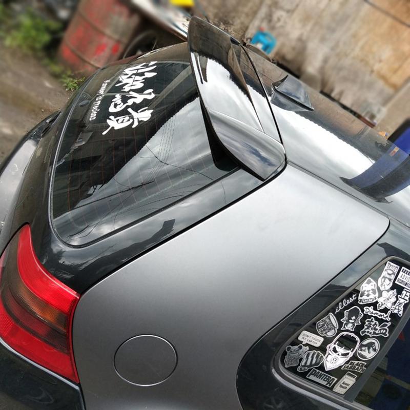 Pro Volkswagen VW GOLF 4 Střešní spoiler 1998-2004 Mk4 Materiál ABS Nenabarvená barva Zadní spoiler na víko kufru Křídlo