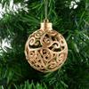 4/8 Stück Weihnachtskugel-Ornamente Gold Hohlstern Anhänger Weihnachtsbaum Hängende Dekoration für Zuhause 2026 Neujahr Navidad Geschenke