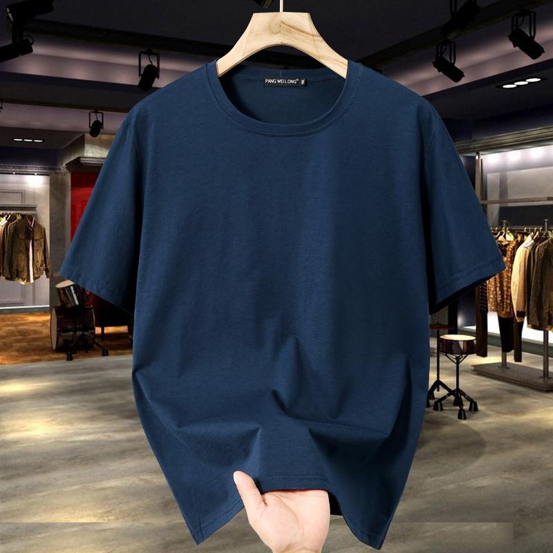 T-shirt Taglie Forti 4XL-12XL da Uomo Abbigliamento Vintage Moda T-shirt Estive Oversize Manica Corta