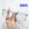 Transparent Computer Glasses Frame Women Men Anti Blue Light Square Eyewear Blocking Glasses Optical Spectacle Eyeglass Round