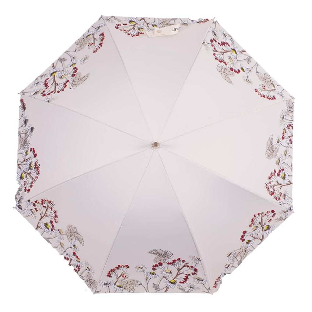 JILL STUART SHORT a Foldable Parasol for Suitable for Both Sunny and Rainy Offering Complete Blackout Product 1JI Red UMBRELLA, Lightweight, Women,