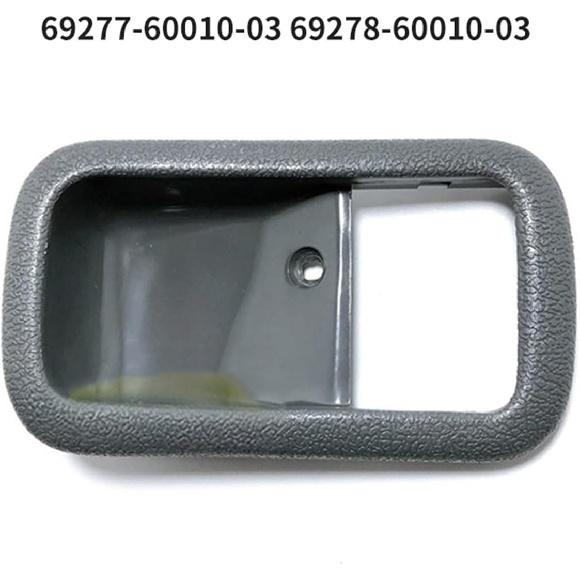 Car Inner Door Handle Bezel Front Rear Compatible For Toyota Land Cruiser Lexus LX450 1991-1997 SET 69277-60010-03 69278-60010-03