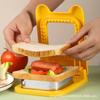 Stampo sigillante per sandwich in acciaio inossidabile bordatura stampo quadrato per sandwich tagliapane stampo per sandwich