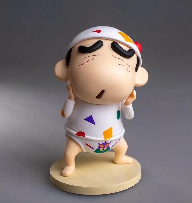 Crayon Shin-shin, Nohara Shinosuke, cute Q version, Shin-shin, pajamas, dolls, ornaments, boxed figures.