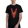 V The Visitors Insignia 100 Cotton TShirt Mens Fashion T Shirts Men ONeck Short Sleeve S6XL